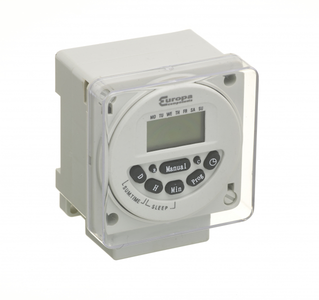 Time Clocks Din Rail Timer Europa Components