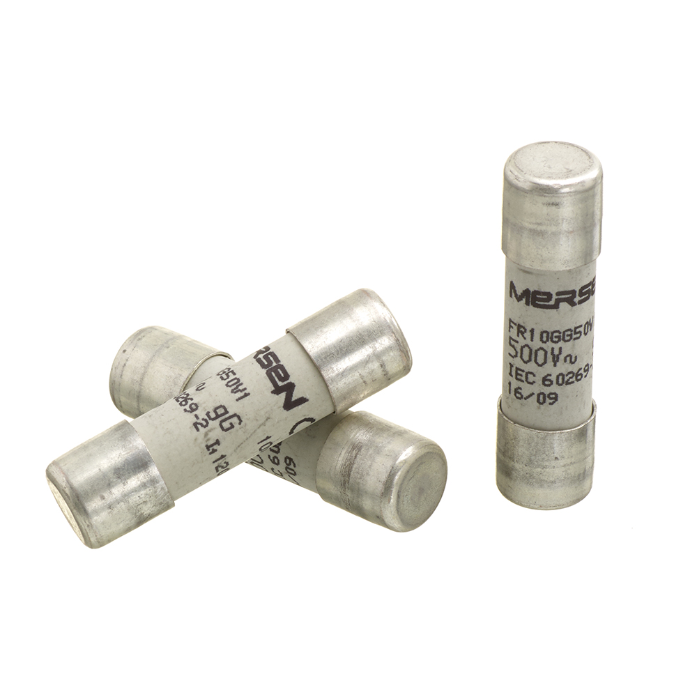 10 x 38mm gL Cylindrical Fuse | 4A | Mersen 10 x 38mm gL Cylindrical Fuse | 4A | Mersen