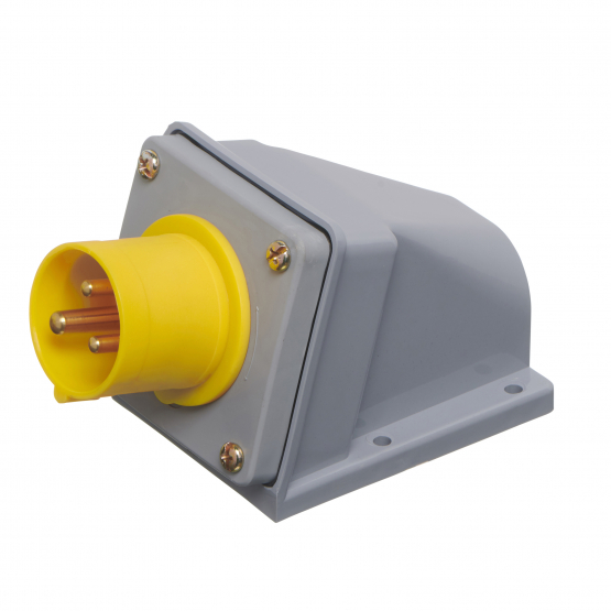 IP44 Appliance Inlet 110V, 16A, 2P + E Europa