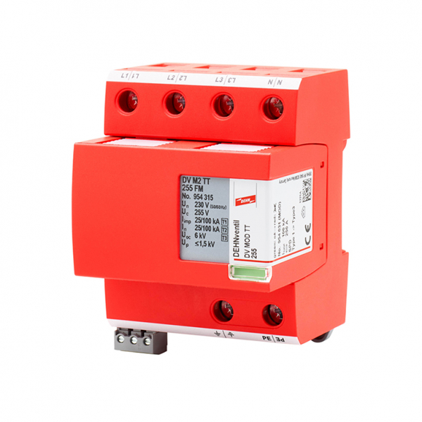 Surge Protection Type 1 & 2, 2 and 3 Devices for TT/TN Europa
